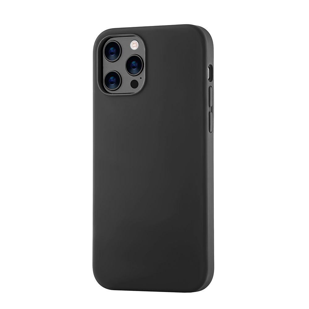 Чехол-накладка uBear Touch Case для iPhone 12 Pro Max, силикон, черный - 1