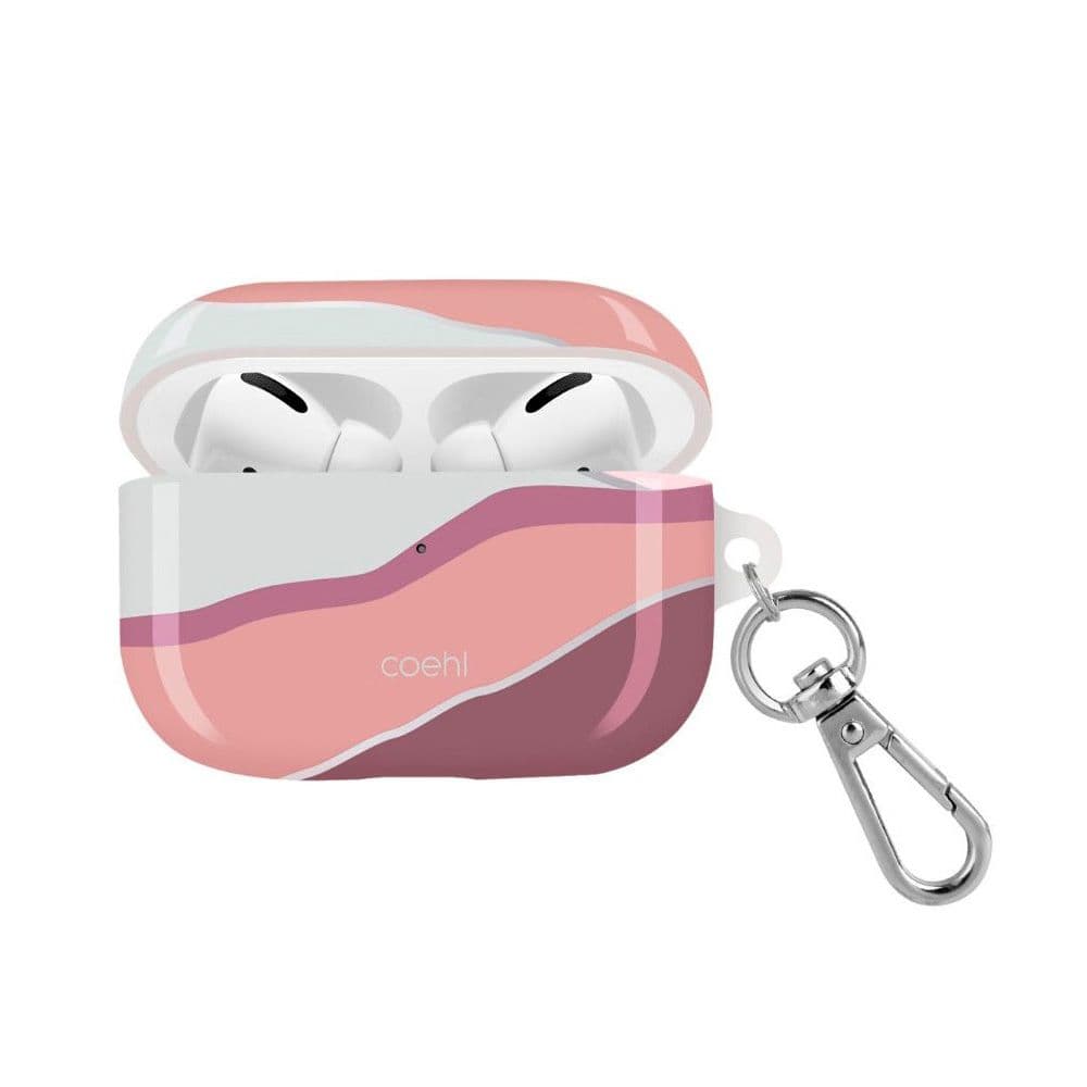 Чехол Uniq COEHL Ciel розовый, для AirPods Pro photo 1