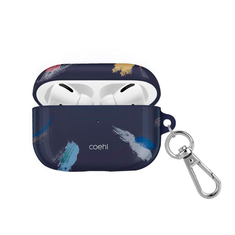 Чехол Uniq COEHL Reverie синий, для AirPods Pro photo 1