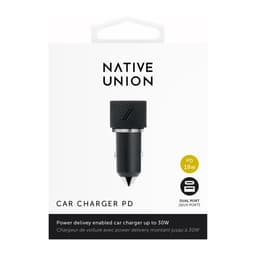 Зарядное устройство автомобильное Native Union Car Charger 30W, 30Вт, черный photo 3
