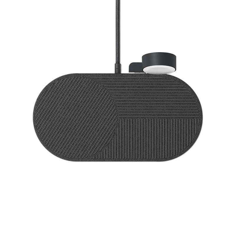 Зарядное устройство беспроводное Native Union Drop XL Dual Wireless Charger Watch Edition, серый photo 2