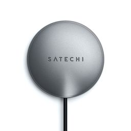 Зарядное устройство беспроводное Satechi Magnetic Wireless Charging Cable, 15Вт, серый космос— фото №0