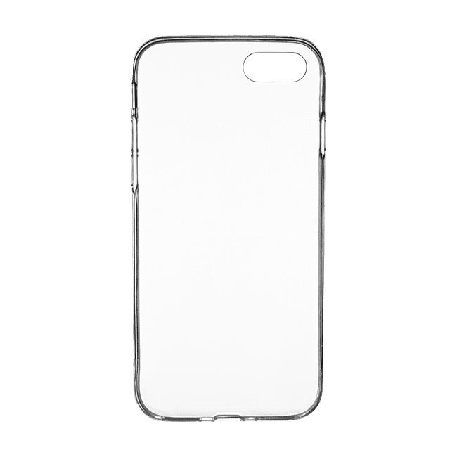 Чехол-накладка uBear Laser Tone Case для iPhone 7/8/SE, силикон, прозрачный— фото №2