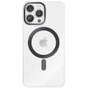 Чехол-накладка VLP Line case MagSafe для iPhone 14 Pro, поликарбонат, черный