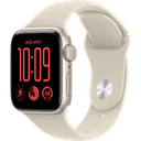 Смарт-часы Apple Watch SE 3 2026 GPS 40mm (корпус - сияющая звезда, ремешок Sport Band песочный, размер M/L)