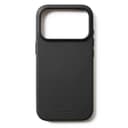 Чехол-накладка Mujjo Leather для iPhone 17 Pro, кожа, черный