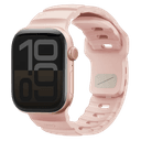 Ремешок Uniq Alton Silicon Strap для Apple Watch 40mm/41mm/42mm, силикон, розовый