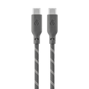 Кабель uBear Trend Cable USB-C / USB-C, 60Вт 1,2м, серый