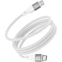 Кабель Asynora магнитный USB data cable USB-C / USB-C, 5A, 100Вт 1м, белый