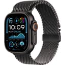 Смарт-часы Apple Watch Ultra 2 GPS + Cellular 49mm (корпус - черный титан, ремешок Milanese Loop черный, размер S)