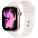 Смарт-часы Apple Watch Series 11 GPS 42mm (корпус - розовое золото, ремешок Sport Band светло-розовый, размер M/L)