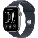 Смарт-часы Apple Watch Series 12 GPS 46mm (корпус - серый космос, ремешок Sport Band синий, размер M/L)