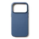 Чехол-накладка Mujjo Leather для iPhone 17 Pro, кожа, синий