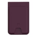 Кардхолдер Magssory Geotag Magnetic Find My Flip Wallet MagSafe, экокожа, бургунди