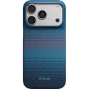 Чехол-накладка Pitaka Classic Edge Case для iPhone 18 Pro Max, арамид (кевлар), полночный синий