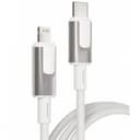Кабель VLP Force Line USB-C / Lightning 1,2м, белый