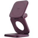 Зарядное устройство беспроводное Magssory Fold Ultra Qi2.2, 3 в 1, 35Вт, вишневый
