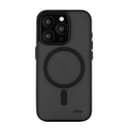 Чехол-накладка uBear Cloud Mag Case для iPhone 15 Pro Max, полиуретан, черный