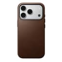 Чехол-накладка Nomad Traditional Case для iPhone 18 Pro, кожа, коричневый