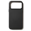 Чехол-накладка Mujjo Leather для iPhone 17 Pro Max, кожа, черный