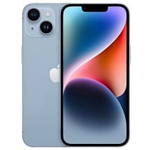 Смартфон Apple iPhone 14 nano SIM+eSIM 512GB, голубой - 0
