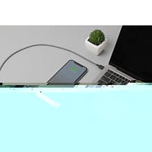 Кабель Native Union Belt Cable USB-C / Lightning 1,2м, зебра - 2