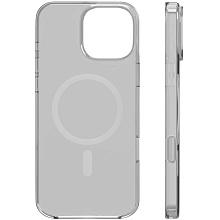 Чехол-накладка VLP Puro Case для iPhone 16 Pro, поликарбонат, прозрачный - 1