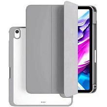 Чехол-книжка VLP Split Folio для iPad 11 (2025)/10,9″ 2022 (2022), полиуретан, серый - 0