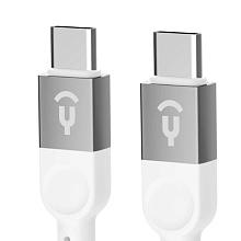 Кабель Asynora магнитный USB data cable USB-C / USB-C, 5A, 100Вт 1м, белый - 1