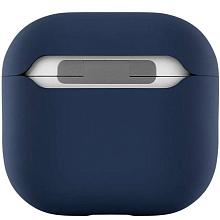 Чехол uBear Touch Pro темно-синий, для AirPods 4/4 ANC - 3