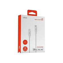 Кабель uBear Life Cable USB-C / Lightning 1,2м, белый - 2