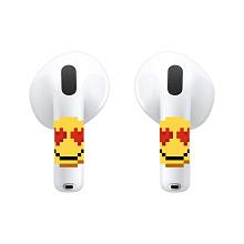 Чехол и наклейки Asynora Heart Eyes, для AirPods 4/4 ANC - 1
