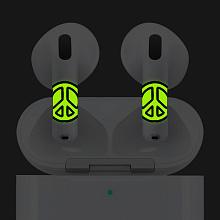 Чехол и наклейки Asynora Glow Peace, для AirPods 4/4 ANC - 1