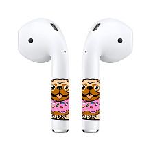 Чехол и наклейки Asynora Puppy, для AirPods 2 - 1