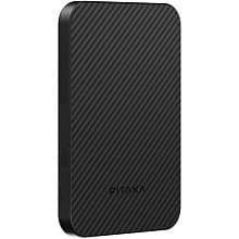 Внешний аккумулятор c БЗУ Pitaka Power Bank Qi2 5000 мАч, черный - 1