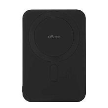 Внешний аккумулятор uBear Slide Magnetic Qi2 5000 мАч, черный - 0