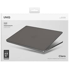 Чехол-накладка 15″ Uniq (2023-2025 M2-M4) HUSK Pro Claro, серый - 2
