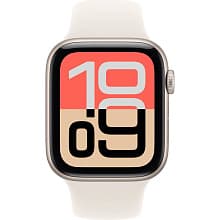 Смарт-часы Apple Watch SE 3 GPS 44mm (корпус - сияющая звезда, ремешок Sport Band сияющая звезда, размер S/M) - 1