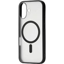 Чехол-накладка uBear Cloud Mag для iPhone 17, полиуретан, черный - 3