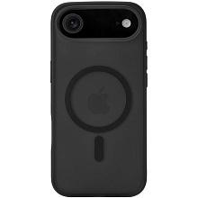 Чехол-накладка uBear Cloud Mag для iPhone Air, поликарбонат, черный - 0