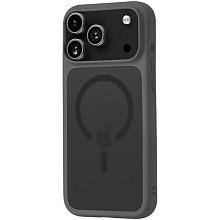 Чехол-накладка uBear Shade для iPhone 17 Pro Max, полиуретан, серый - 1