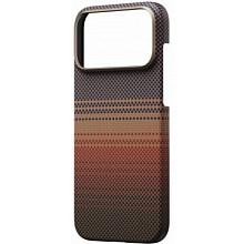 Чехол-накладка Pitaka Ultra-Slim для iPhone 17 Pro Max, кевлар, оранжевый - 3