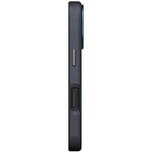 Чехол-накладка Uniq Lyden DS для iPhone 17 Pro, экокожа, синий/серый - 3