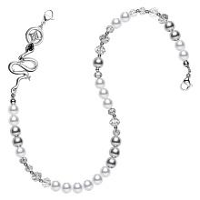 Ремешок-цепочка PYNANA Fortune Snake серебристый - 1