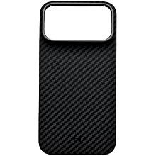 Чехол-накладка Magssory Aramid Frame для iPhone 17 Pro, кевлар, черный - 0