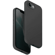 Чехол-накладка Uniq LINO для iPhone 16e, силикон, серый - 1