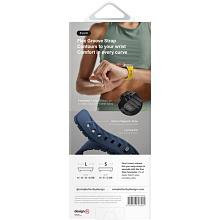 Ремешок Uniq FLUO для Apple Watch 40mm/41mm/42mm/44mm/45mm/46mm/49mm, силикон, желтый - 3