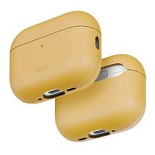 Чехол Uniq Lyden Vex желтый, для AirPods Pro 3 - 0