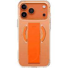 Чехол-накладка Uniq Heldro Air для iPhone 17 Pro Max, полиуретан, оранжевый - 0