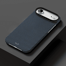 Чехол-накладка VLP Kevlar Case для iPhone Air, кевлар, синий - 1